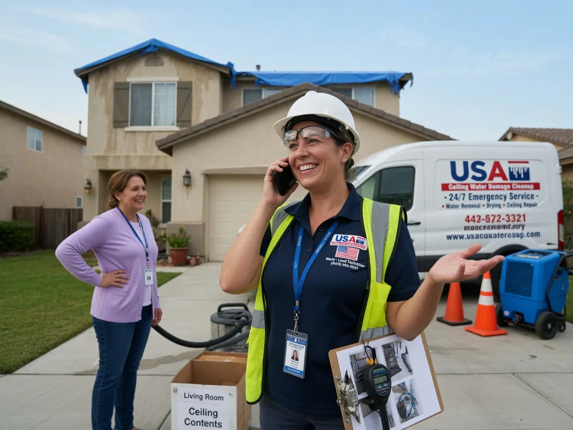 Ceiling Water Damage Restoration Chico, TX FAQs