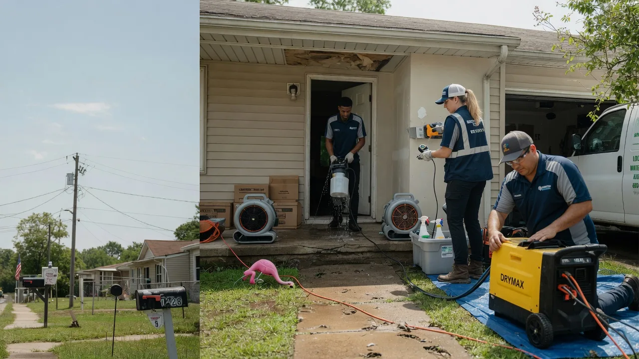 Storm Damage Water Removal in Chico, TX near me